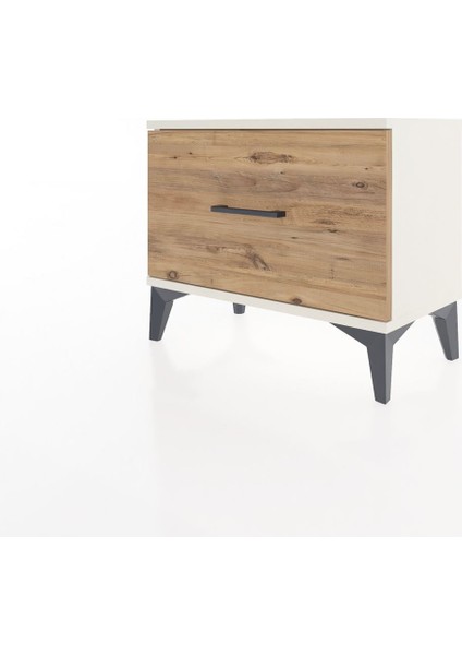 Arges Komodin Tek Çekmeceli 60X30X48 Aytaşı-Çam modelleri