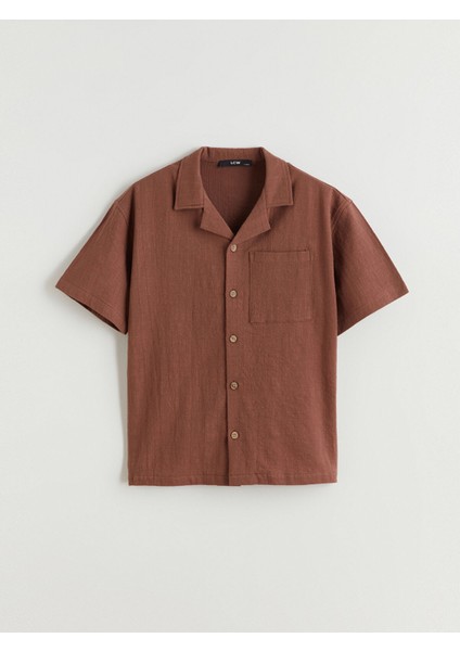 Yeni Sezon Resort Yaka Erkek Çocuk Gömlek modelleri