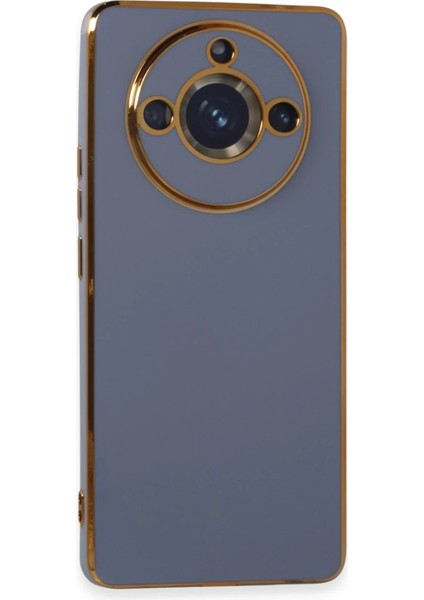 Realme 11 Pro Kılıf Volet Silikon - Mavi - MKR023490-4548