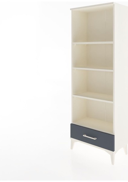 Arges Dolap 4 Raflı Tek Çekmeceli 60X30X163 Aytaşı-Antrasit modelleri