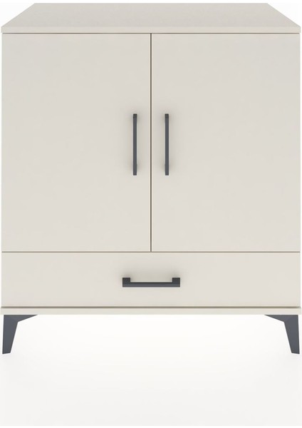 Hyperion Şifonyer Tek Raflı Tek Çekmeceli 2 Kapaklı 88X44X96 Aytaşı-Aytaşı