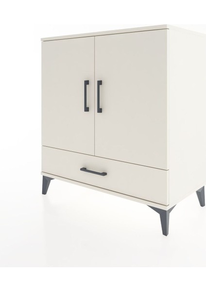 Hyperion Şifonyer Tek Raflı Tek Çekmeceli 2 Kapaklı 88X44X96 Aytaşı-Aytaşı modelleri