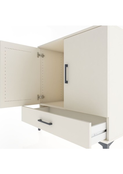 Hyperion Şifonyer Tek Raflı Tek Çekmeceli 2 Kapaklı 88X44X96 Aytaşı-Aytaşı indirimleri