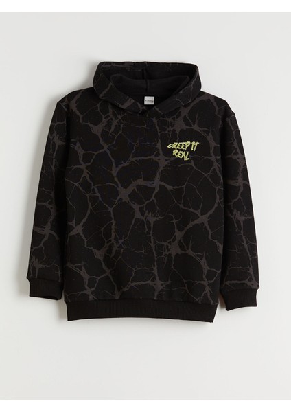 Yeni Sezon Kapüşonlu Erkek Çocuk Sweatshirt