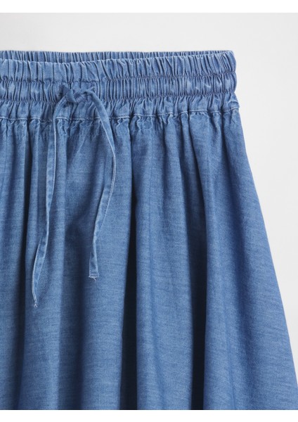 Kız Çocuk Mavi Pull-On Etek fiyatları