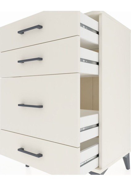 Hyperion Komodin 4 Çekmeceli 60X44X96 Aytaşı-Aytaşı indirimleri