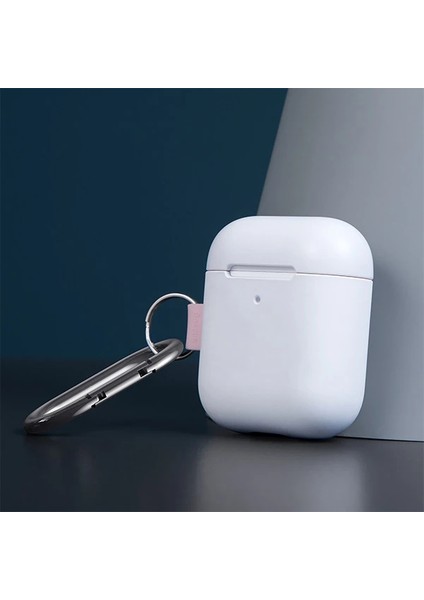 Baseus Woven Label Hook Airpods 1/2 Koruma KILIF+ANAHTARLIK-(1903) modelleri