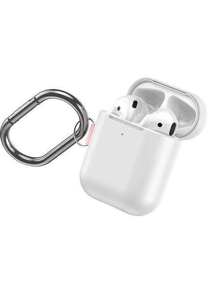 Baseus Woven Label Hook Airpods 1/2 Koruma KILIF+ANAHTARLIK-(1903) indirimleri