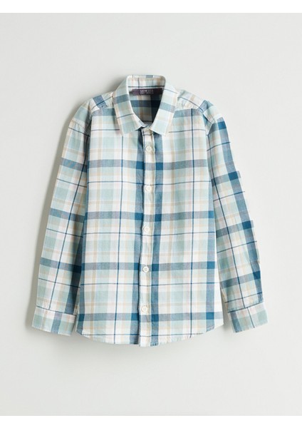 Yeni Sezon Ekose Erkek Çocuk Gömlek Ceket