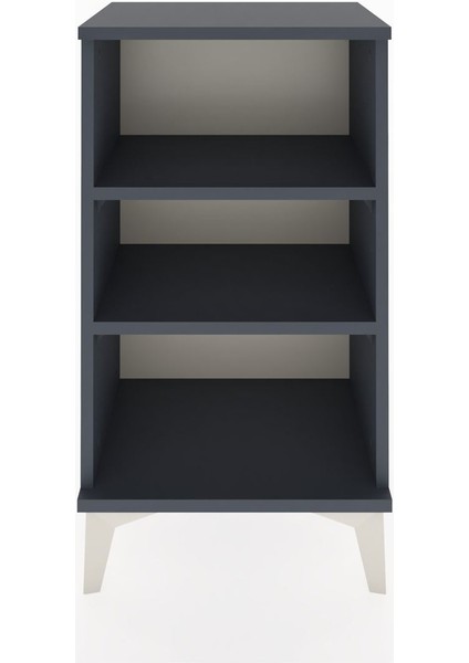 Arges Komodin Tek Raflı Tek Çekmeceli 44X30X80 Antrasit-Antrasit fiyatları