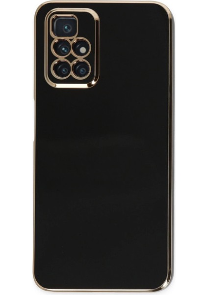 Xiaomi Redmi 10 2022 Kılıf Volet Silikon - Siyah - MKR026760-5526