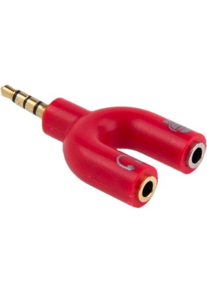 Ally 3.5 mm Kulaklık Mikrofon Çoklayıcı 3.5 mm Splitter DÖNÜŞTÜRÜCÜ-(1903) fiyatları