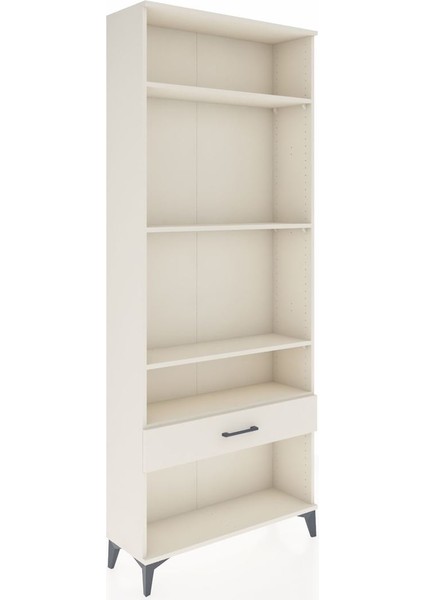 Arges Dolap 4 Raflı Tek Çekmeceli 88X30X221 Aytaşı-Aytaşı fiyatları