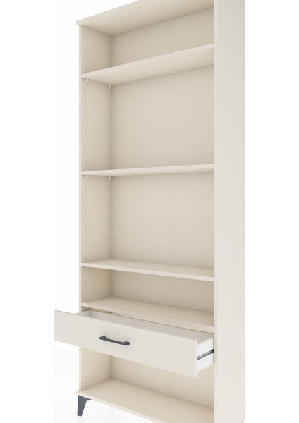 Arges Dolap 4 Raflı Tek Çekmeceli 88X30X221 Aytaşı-Aytaşı indirimleri