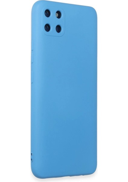 Realme C11 Kılıf Nano Içi Kadife Silikon - Mavi - MKR026994-9397 fiyatları