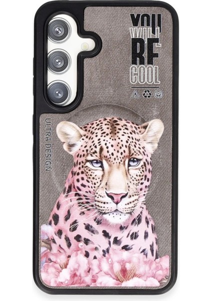 Samsung Galaxy S24 Fun Magsafe Kapak - Natural Grey-2 - MKR026357-6815