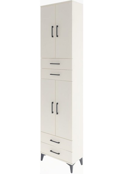 Arges Dolap 3 Raflı 4 Çekmeceli 4 Kapaklı 60X30X243 Aytaşı-Aytaşı modelleri