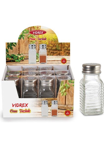 Cam Tuzluk Biberlik ROYALEKS-NK6662