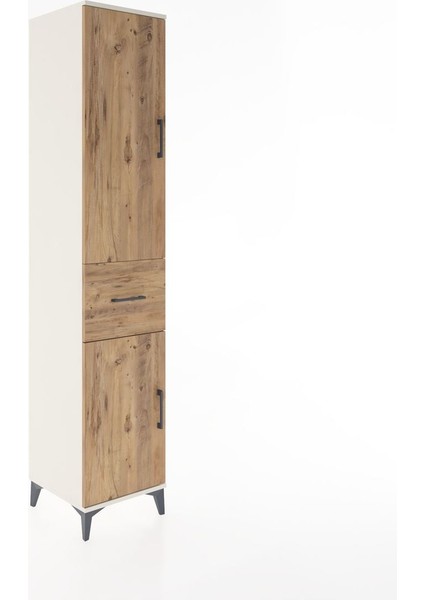 Hyperion Dolap 4 Raflı Tek Çekmeceli 2 Kapaklı 44X44X221 Aytaşı-Çam fiyatları