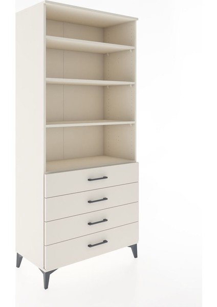 Hyperion Dolap 4 Raflı 4 Çekmeceli 88X44X195 Aytaşı-Aytaşı fiyatları