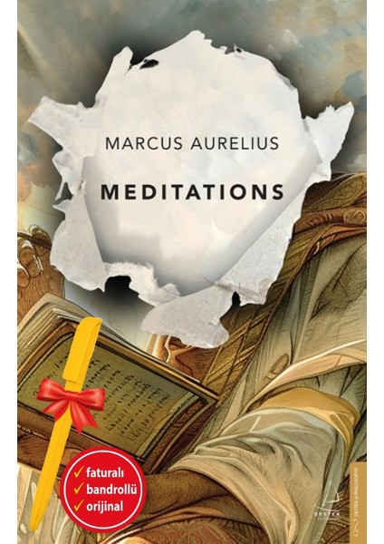Alfa Kalem+ Meditations (Marcus Aurelius) Yeni Edebiyat Destek Kitap