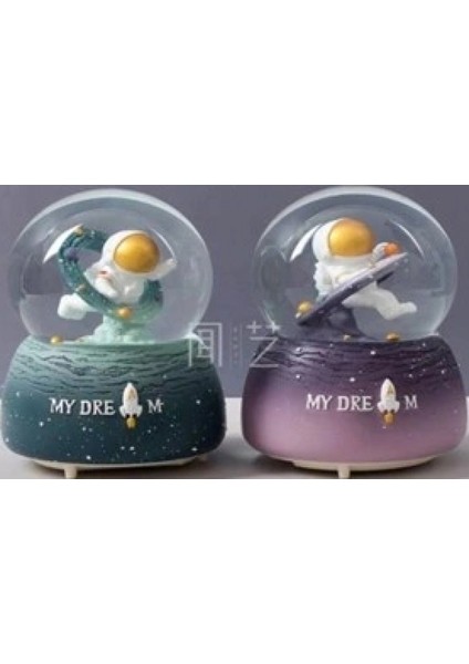 Astronot Kar Küresi Orta Boy WY20K23