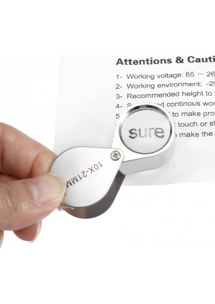 10X21 Full Çelik Kaplı Büyüteç Lüp fiyatları