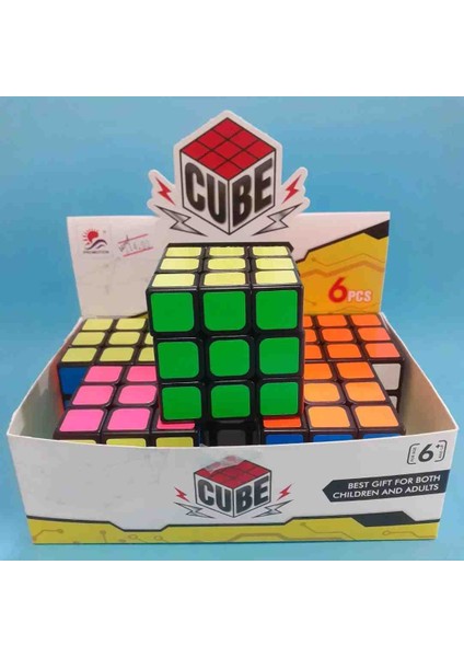 Zeka Küpü 3X3X3 Renkli Hızlı Dönen Rubik Küp – Akıl Oyunu, Eğitici Zeka Geliştirici Oyuncak (1 Adet) indirimleri