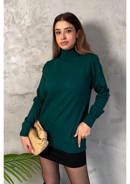 Kadın Yarım Balıkçı Triko Kazak 5353 fırsatları