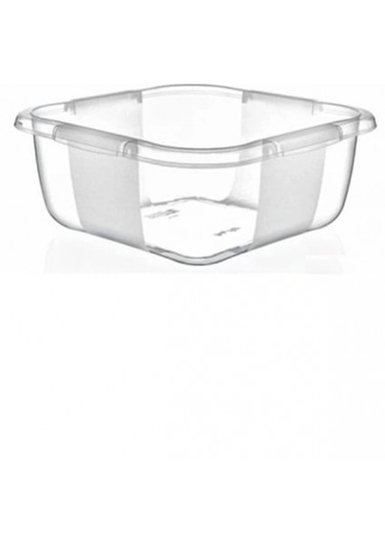 Kare Şeffaf Badya 1 Adet 2 No -E165