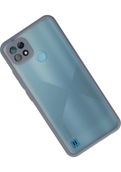 Realme C21 Kılıf Montreal Silikon Kapak - Gri - MKR024929-1943 fiyatları