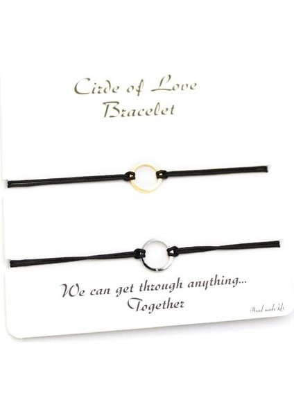 Arkadaş Ip Bileklik - Siyah fiyatları