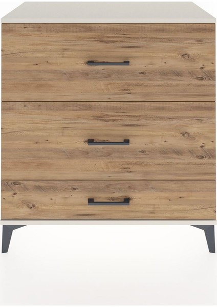 Hyperion Şifonyer 3 Çekmeceli 88X44X96 Aytaşı-Çam