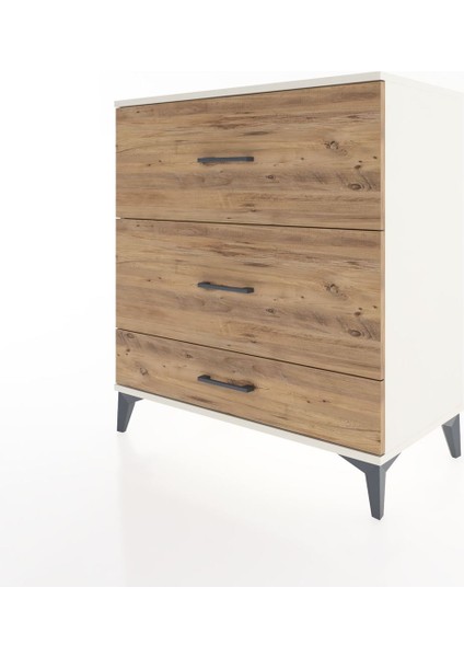 Hyperion Şifonyer 3 Çekmeceli 88X44X96 Aytaşı-Çam modelleri