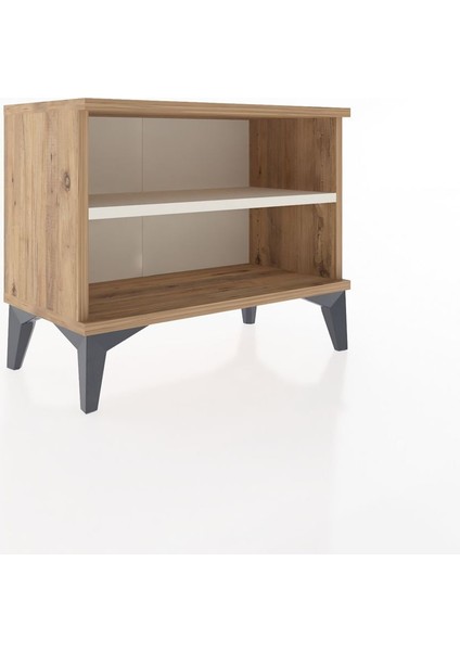 Arges Komodin Tek Raflı 60X30X48 Çam-Aytaşı fiyatları