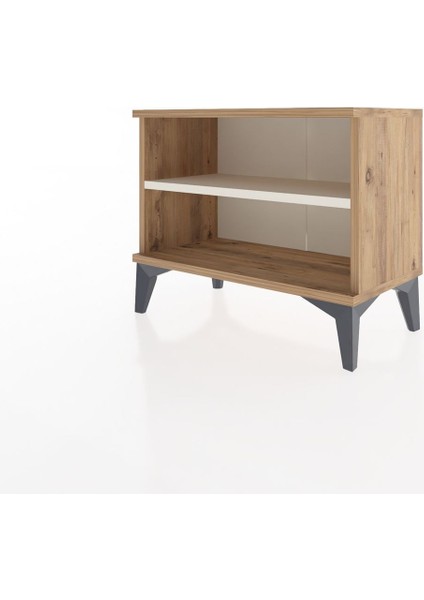 Arges Komodin Tek Raflı 60X30X48 Çam-Aytaşı modelleri