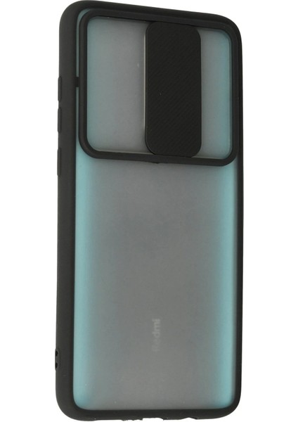 Xiaomi Redmi Note 8 Pro Kılıf Palm Buzlu Kamera Sürgülü Silikon - Siyah - MKR028715-6352 modelleri