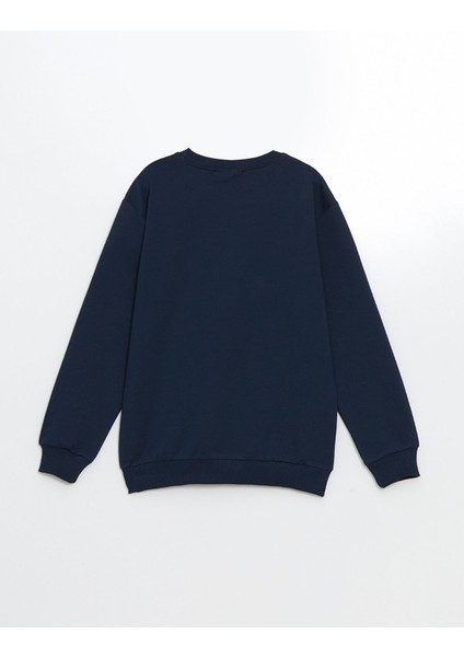 Yeni Sezon Bisiklet Yaka Baskılı Erkek Çocuk Sweatshirt fiyatları
