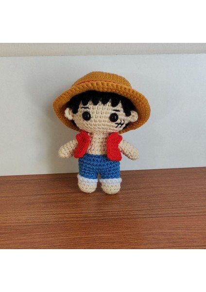 Amigurumi Luffy Figürü - One Piece Koleksiyonu fırsatları