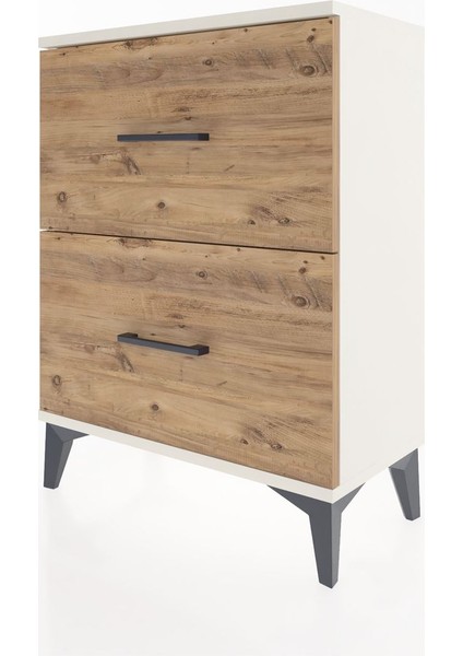 Arges Komodin 2 Çekmeceli 60X30X80 Aytaşı-Çam modelleri