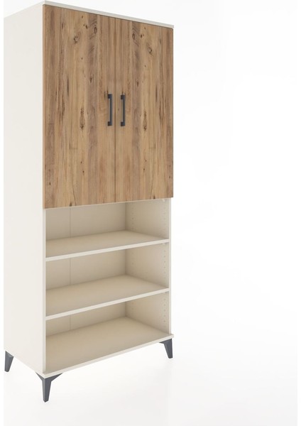 Hyperion Dolap 5 Raflı 2 Kapaklı 88X44X195 Aytaşı-Çam fiyatları