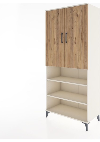 Hyperion Dolap 5 Raflı 2 Kapaklı 88X44X195 Aytaşı-Çam modelleri