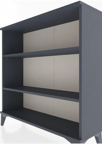 Arges Şifonyer 2 Raflı 88X30X96 Antrasit-Çam modelleri