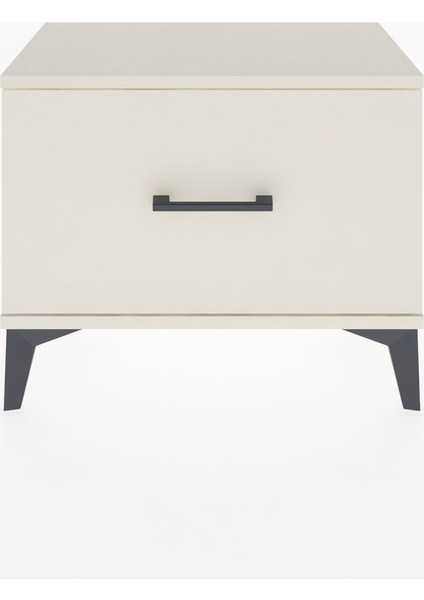 Arges Komodin Tek Çekmeceli 60X30X48 Aytaşı-Aytaşı