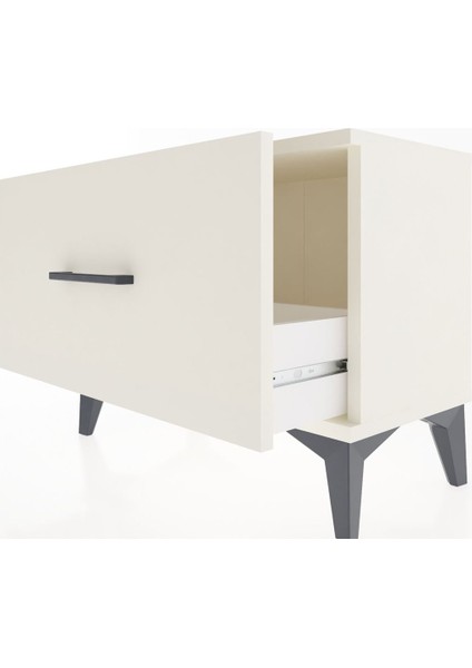 Arges Komodin Tek Çekmeceli 60X30X48 Aytaşı-Aytaşı indirimleri