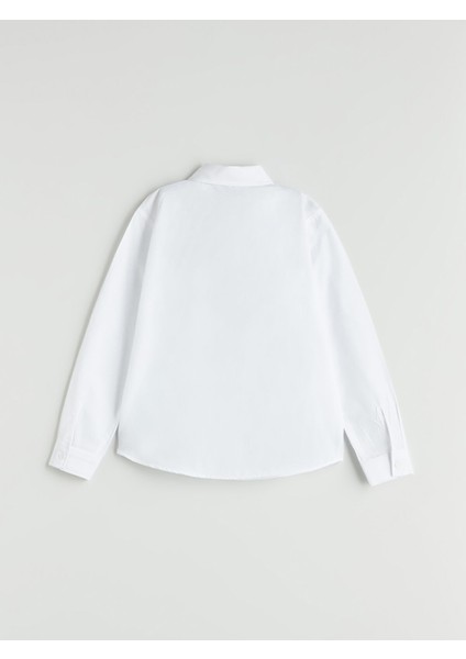 Yeni Sezon Basic Uzun Kollu Erkek Çocuk Gömlek fiyatları