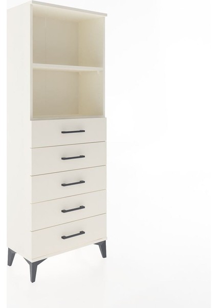 Arges Dolap 2 Raflı 5 Çekmeceli 60X30X163 Aytaşı-Aytaşı fiyatları