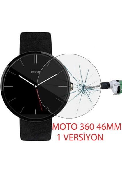 Motorola Moto 360 46MM 1VERSIYON Kırılmaz Cam Ekran KORUYUCU-(1903) - MKR022446-3065 fiyatları