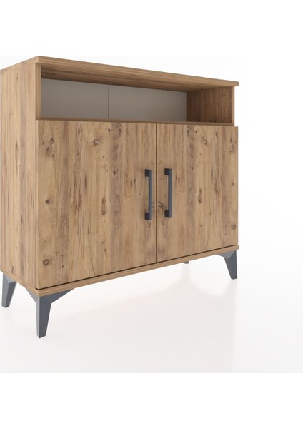 Arges Şifonyer 2 Raflı 2 Kapaklı 88X30X80 Çam-Çam fiyatları