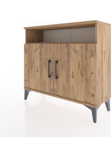 Arges Şifonyer 2 Raflı 2 Kapaklı 88X30X80 Çam-Çam modelleri